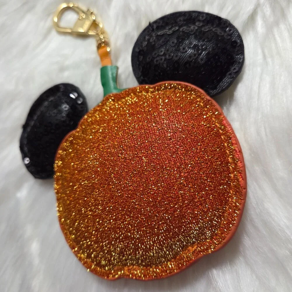 Disney x BaubleBar Pumpkin Mickey Mouse Keychain
